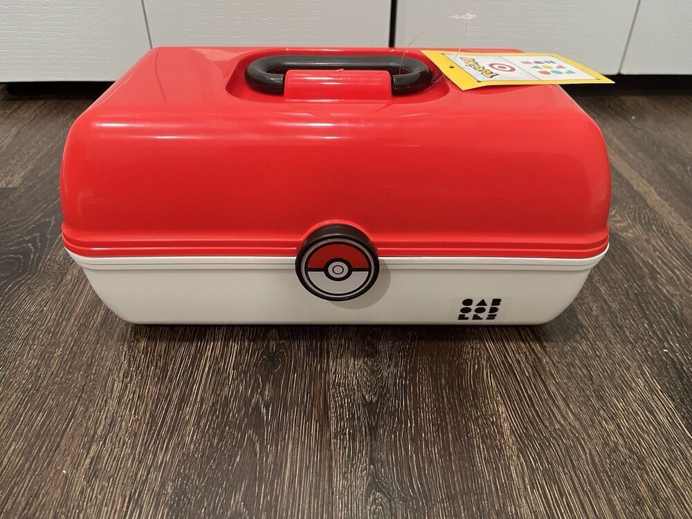Caboodles Case Red/White - Pokémon x Target Exclusive Limited edition